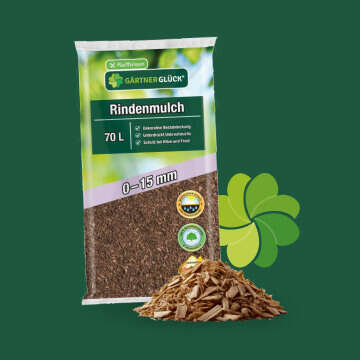 Gaertnerglueck Bubblenavi Rindenmulch